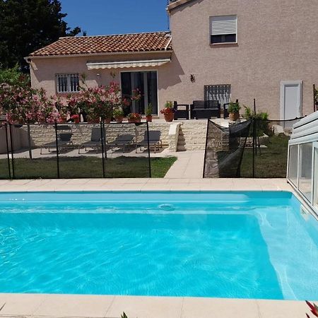 Villa Avec Plage A Pied Et Grande Piscine Sainte-Marie-la-Mer Eksteriør billede